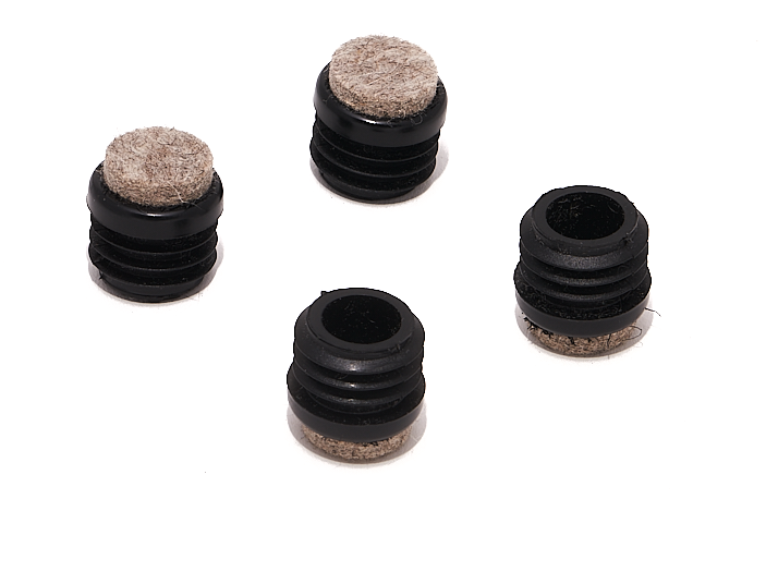 Felt glides Hard floors for Eiermann 2 Table frame 4 pcs. Richard Lampert